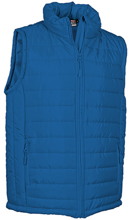 Chaleco acolchado ligero con tres bolsillos
Confeccionado en tejido Loft acolchado con exterior plano hidrófugo, forro interior liso y relleno acolchado que aporta retención térmica
mediante canales
Cuello alto con cierre de cremallera central que incluye protector de barbilla para mayor confort
Dos bolsillos verticales en la cintura con cierre de cremallera y uno interior con cierre de velcro para tener todo accesible.
11 colores disponibles.
Tallas. S a 3XL