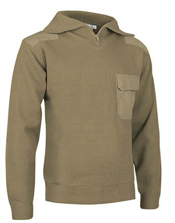 Jersey de trabajo reforzado, con cuello alto con cierre de media cremallera
Confeccionado en tejido de punto tricot grueso 100% acrílico, de tacto agradable, transpirable y con alta retención térmica
Bolsillo de sarga en pecho izquierdo, con cierre de tapeta y velcro (incluye abertura para guardar bolígrafo), para tener todo accesible y
resaltar el marcaje
Cuello alto con cierre de media cremallera central que aporta calidez o ventilación adicional, según la estación del año
Refuerzo de sarga en codos, hombros y bolsillo, que aumenta su durabilidad en las zonas de mayor desgaste.
Disponible en 6 colores.
Tallas: S a 3XL