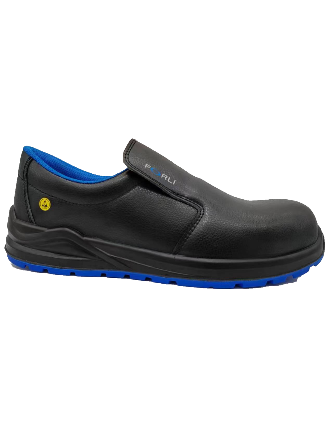 Zapato de seguridad S2 fabricado en microfibra lavable.
Plantilla interior antiestática y antibacteriana de material espumado con soporte textil, diseño ergonómico conforme a patrones biomecánicos de marcha.
Cuello acolchado para un mejor confort. Acolchado suave con espuma transpirable.
.Sistema elástico de cierre
Suela exterior con tecnología de LD Cloud Comfort, realizada en poliuretano de doble densidad.con material antibacteriano para evitar la propagación de bacterias.
Normativa EN ISO 20345:2022 S2 CI FO SR. ESD
Tallas 35 s 48.